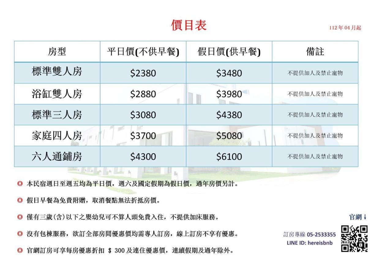 Here Homestay Zhongpu المظهر الخارجي الصورة